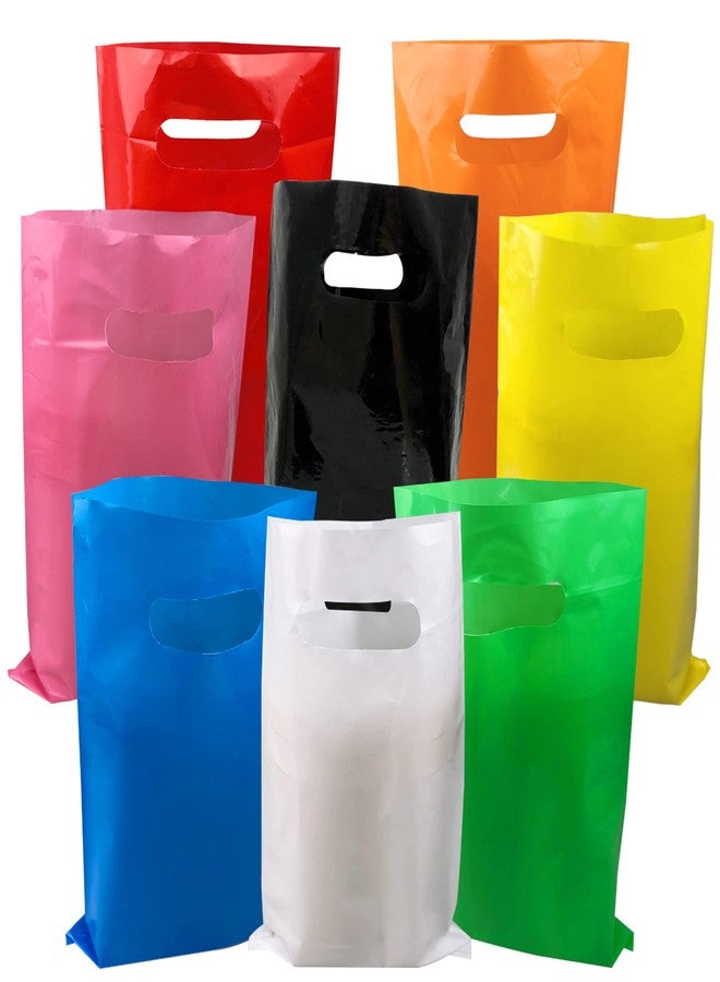 TOSPARTY Plastic Gift Bags Candy Bags are Sturdy and Durable Party Assorted Plastic Candy Bag Gift Bag (Colorful) - Image 1