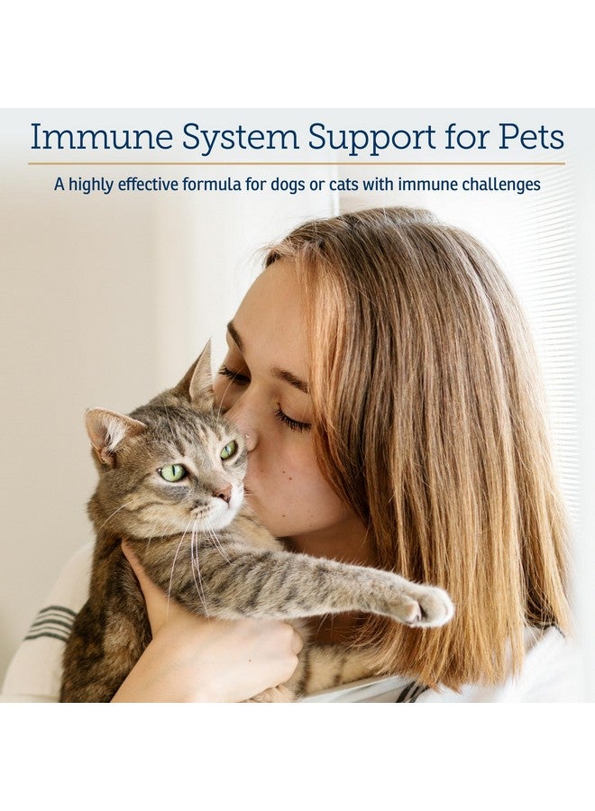 ركس فيتامينز فيتامينات Rx Liquid Immuno - مع L-Lysine لصحة القطط والكلاب - مكمل غذائي من فطر الريشي للكلاب ودعم مناعة القطط - فيتامينات للكلاب ومكملات غذائية لصحة عيون الكلاب مع اللوتين - دجاج (2 أونصة) - Image 3