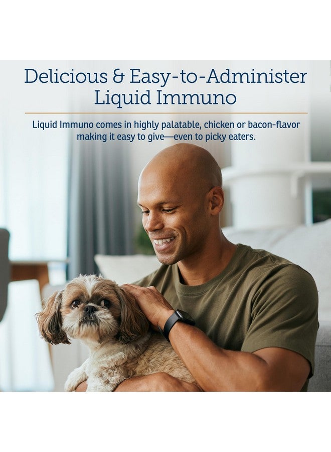 ركس فيتامينز فيتامينات Rx Liquid Immuno - مع L-Lysine لصحة القطط والكلاب - مكمل غذائي من فطر الريشي للكلاب ودعم مناعة القطط - فيتامينات للكلاب ومكملات غذائية لصحة عيون الكلاب مع اللوتين - دجاج (2 أونصة) - Image 5