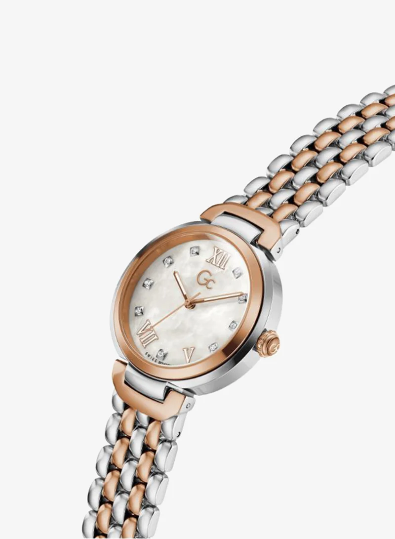 Gc  Allure Mid Size Metal Analogue Watch for Women | Best Price UAE
