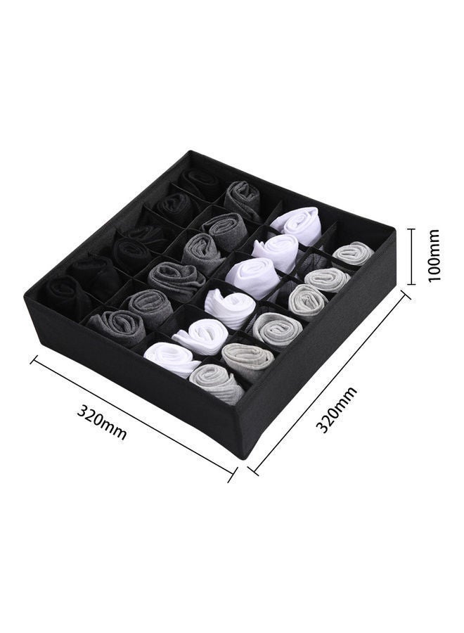 NIBEMINENT Foldable Underwear Storage Box Grey  - Image 2