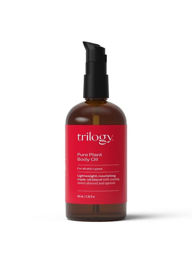 تريلوجي زيت الجسم تريولوجي بيور بلانت، مزيج مغذي لبشرة ناعمة، 3.38 أونصة سائلة - Image 1