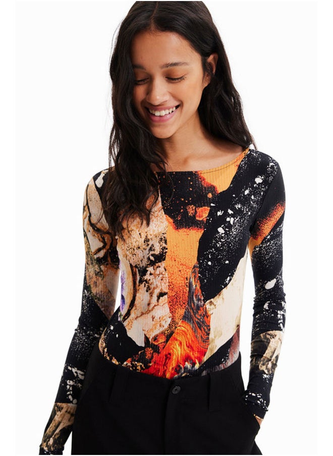 DESIGUAL - Digital print slim body - Image 1