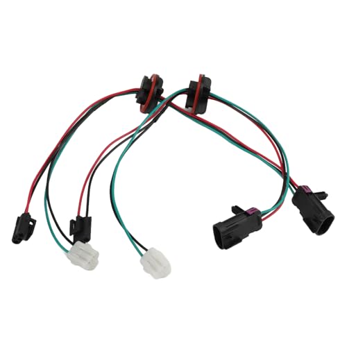 FANHAY 2PCS Headlight Wiring Harness Lamp Light Wire for 20122018 Ram 2500350045005500 20112022 Ram 1500 Only for Quad Halogen Replaces 68193062AB 68193062AA - Image 1