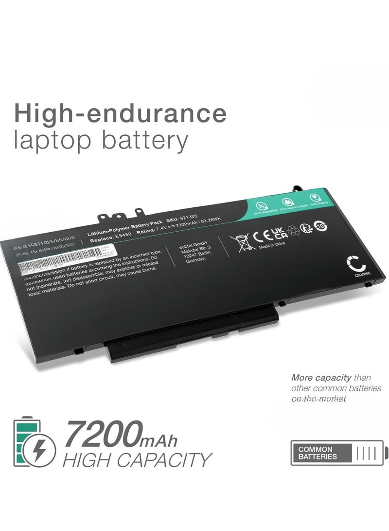 Laptop Battery for Dell Latitude & Precision – High Capacity & Reliable Power – Ideal for Daily Work & Travel - Image 2