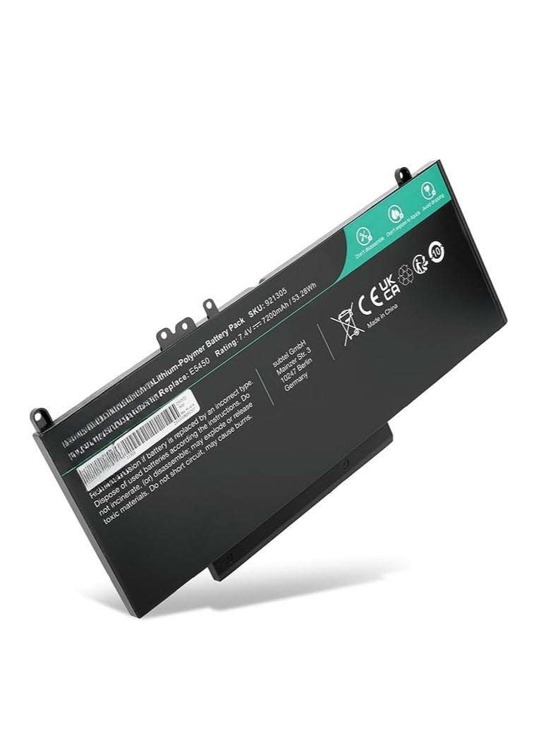 Laptop Battery for Dell Latitude & Precision – High Capacity & Reliable Power – Ideal for Daily Work & Travel - Image 1
