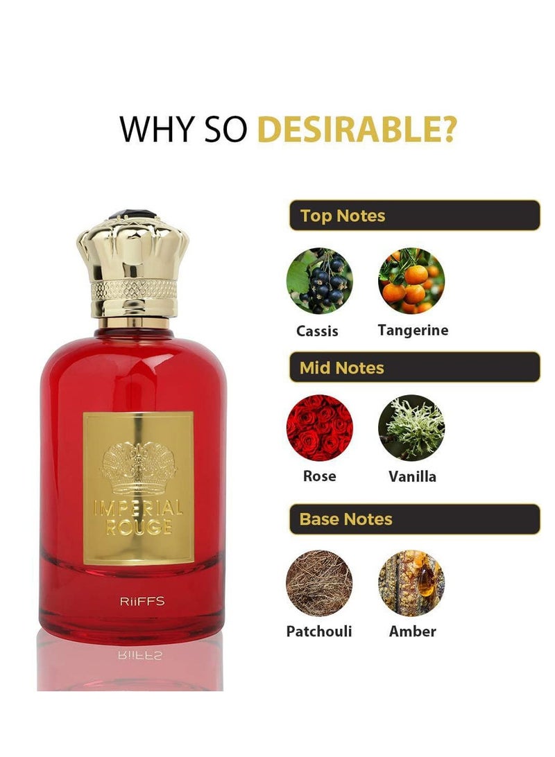 RIIFFS SPRAY IMPERIAL ROUGE FOR WOMEN EAU DE PARFUM 100ML