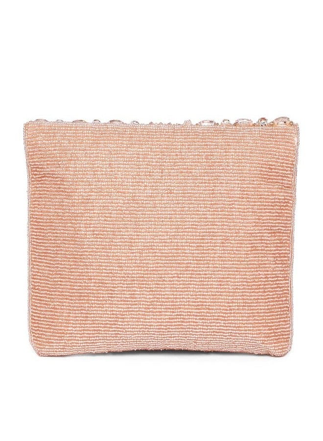 Aheli Copper Beaded Clutch Purses Handmade Evening Handbags Gift for Women's Weddings, Parties, and Bridal Events - Image 4