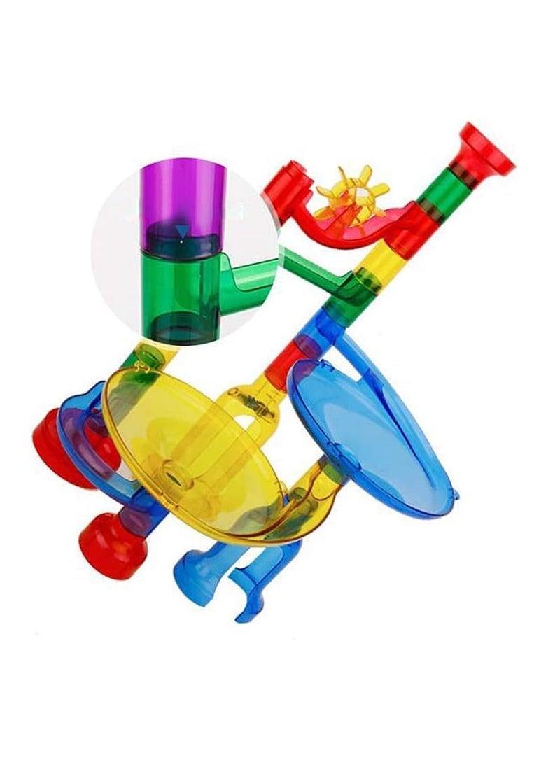 Dubkart Marble Run Building Blocks Toy For Kids 122 Pieces Multicolour  - Image 3