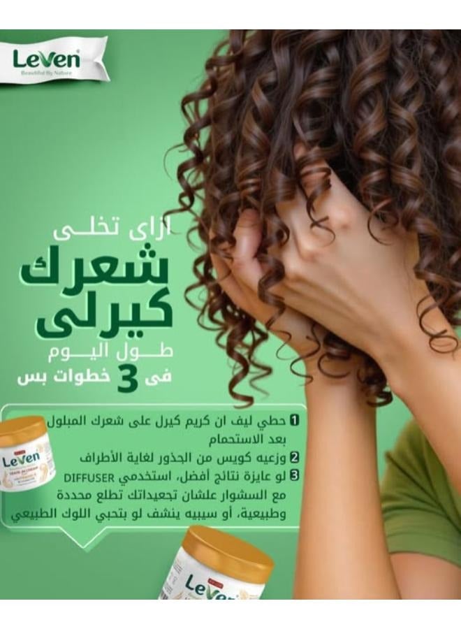 ليفن ليف_ان بزيت جوز الهند و زيت بذر الكتان 495 مل - Image 2