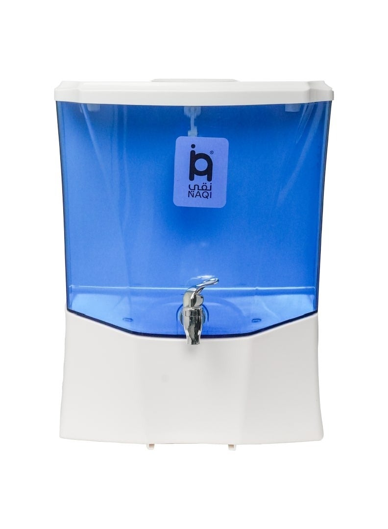 NAQI Portable Water Filter 75 GPD RO System 8L Tank 12V DC for Travel Camping and Salt Water Purification - Image 1