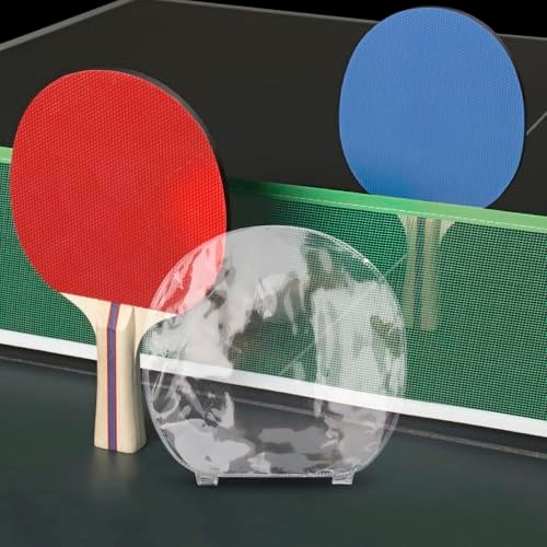 Toddmomy Table Tennis Racket Protective Film 5Pack DoubleSided Adhesive Paddle Covers Transparent Durable Film for Scratch and Dust Protection Sports Accessory - Image 3