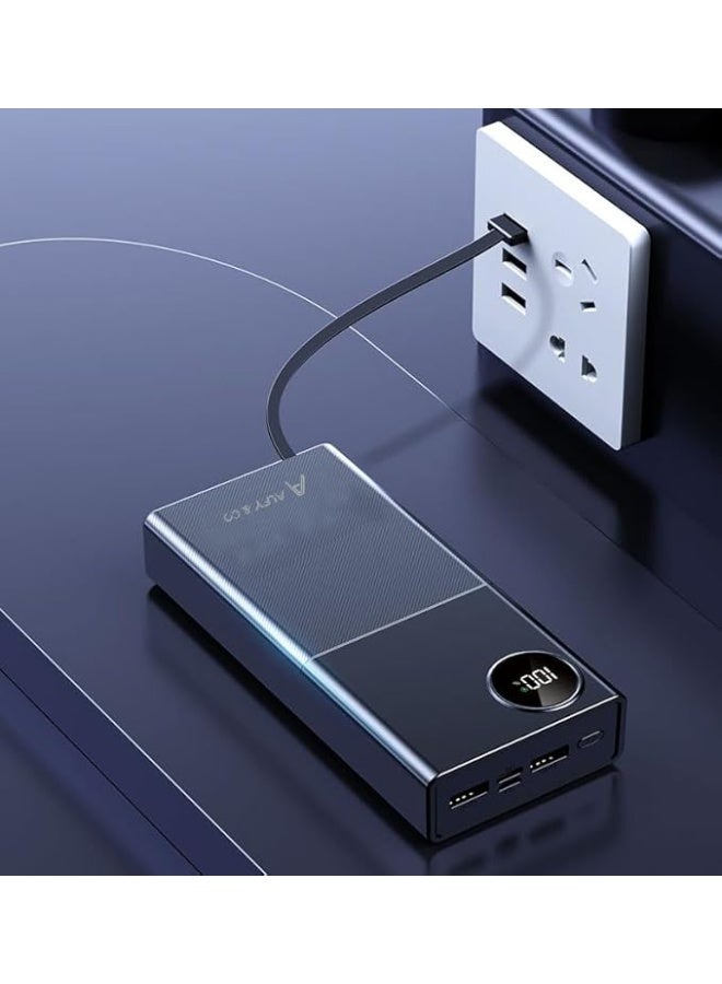 الغي اند كو باور بانك محمول سريع الشحن 22.5 واط 20000 مللي امبير في الساعة مع منفذ USB-C لموبايل ايفون 16/15/14/13 برو ماكس وسامسونج جالاكسي Z فولد 6 S24 S23 S22 S21 الترا - Image 2