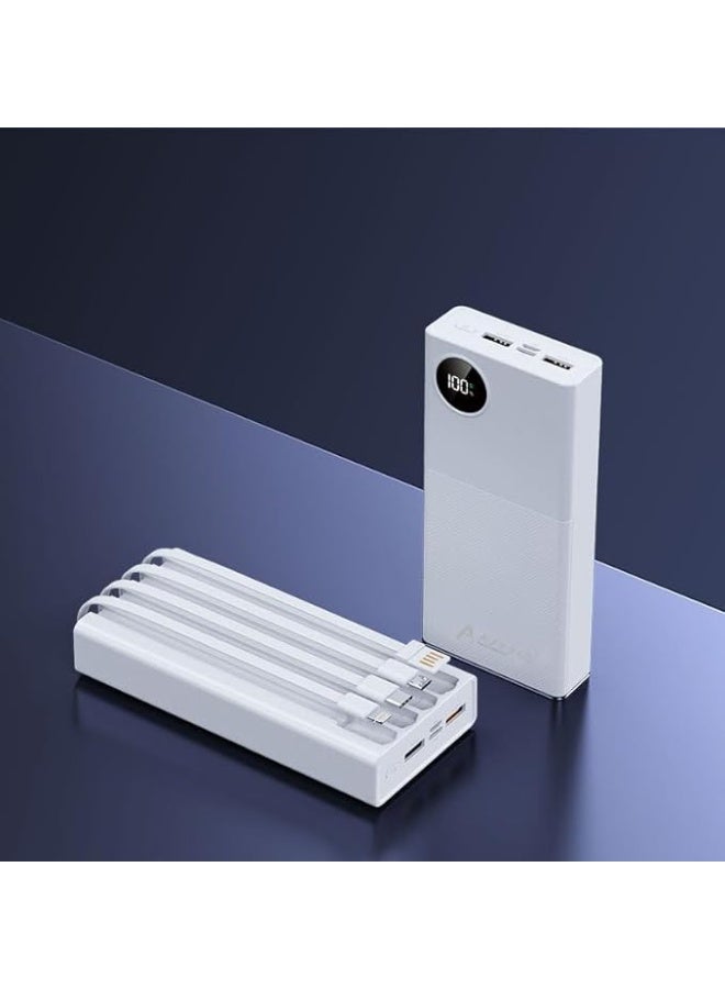 الغي اند كو باور بانك محمول سريع الشحن 22.5 واط 20000 مللي امبير في الساعة مع منفذ USB-C لموبايل ايفون 16/15/14/13 برو ماكس وسامسونج جالاكسي Z فولد 6 S24 S23 S22 S21 الترا - Image 3