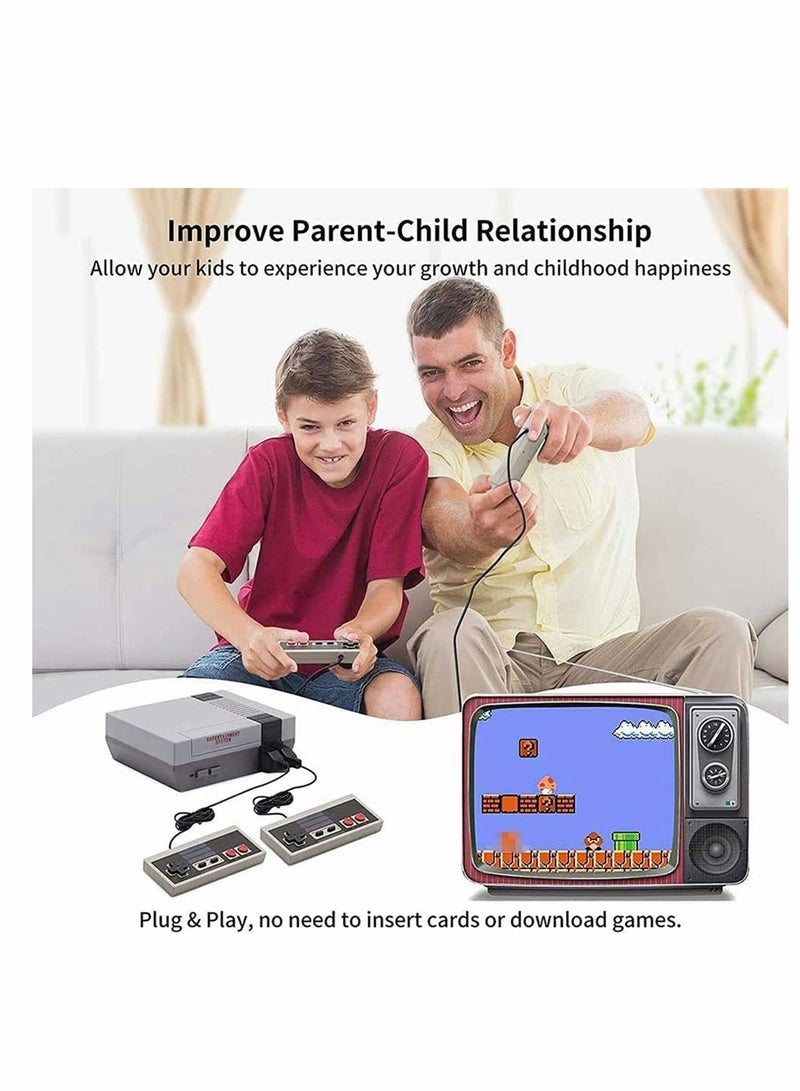 Classic Mini Retro Game Console, Built-in 620 Classic Games and 2 Classic Controller, Bring You Back to Childhood Memories - Image 3