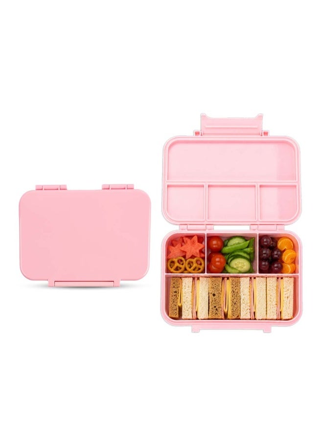 Cocobee Tritan Bento Lunch Box, 4 Compartments- Pink - Image 2