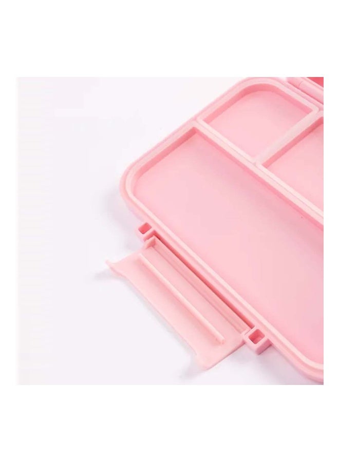 Cocobee Tritan Bento Lunch Box, 4 Compartments- Pink - Image 4