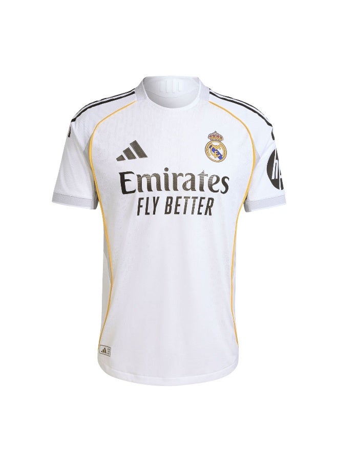 Adidas WHITE Real Madrid 25/26 Home Authentic Jersey for Men