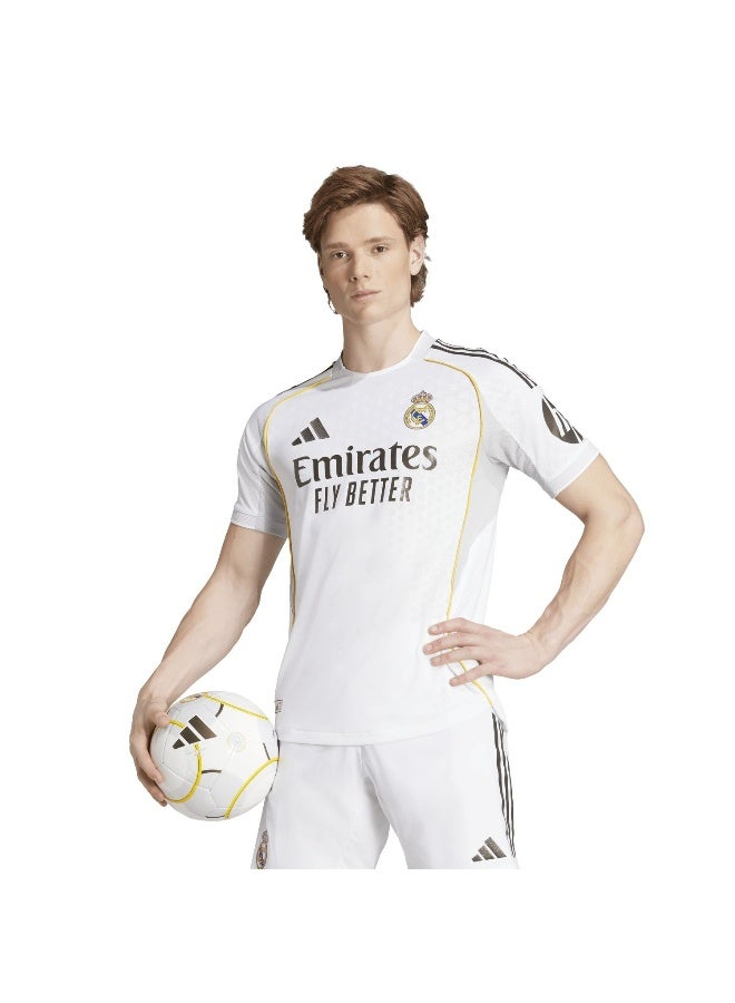 Adidas Real H Jsy Au White Football Jerseys For Men XS  - Image 3
