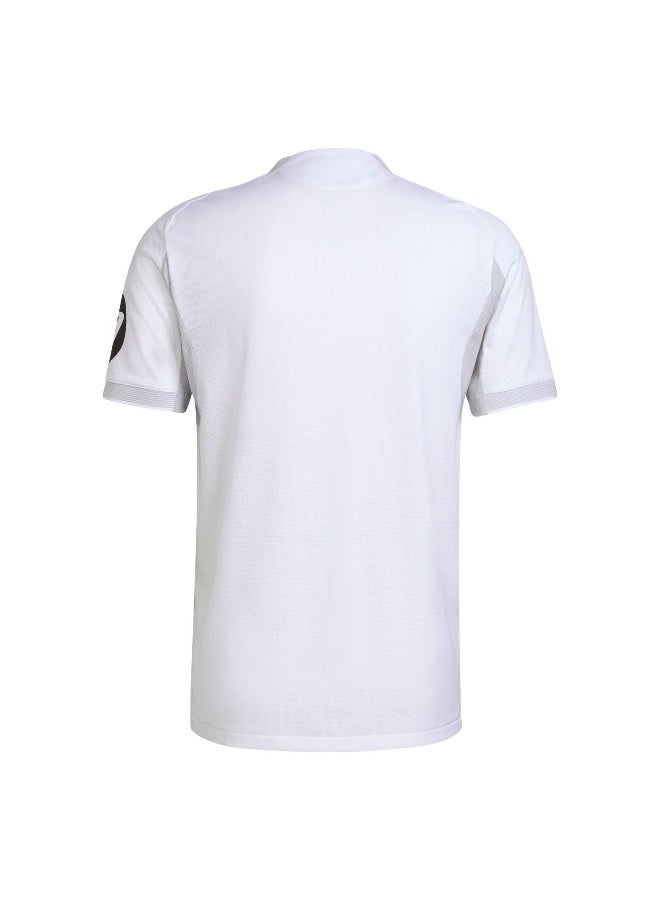 Adidas Real H Jsy Au White Football Jerseys For Men XS  - Image 2