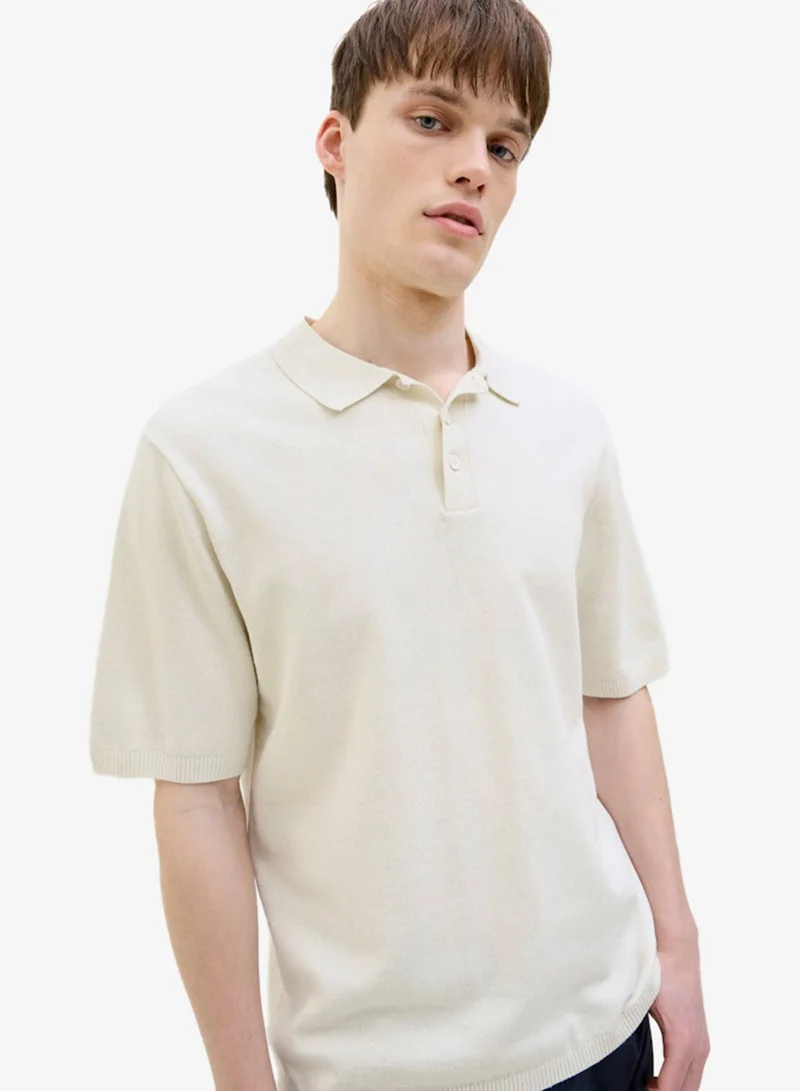 JJ Rebel  Essential Knit Fit Polo for Men | Best Price UAE