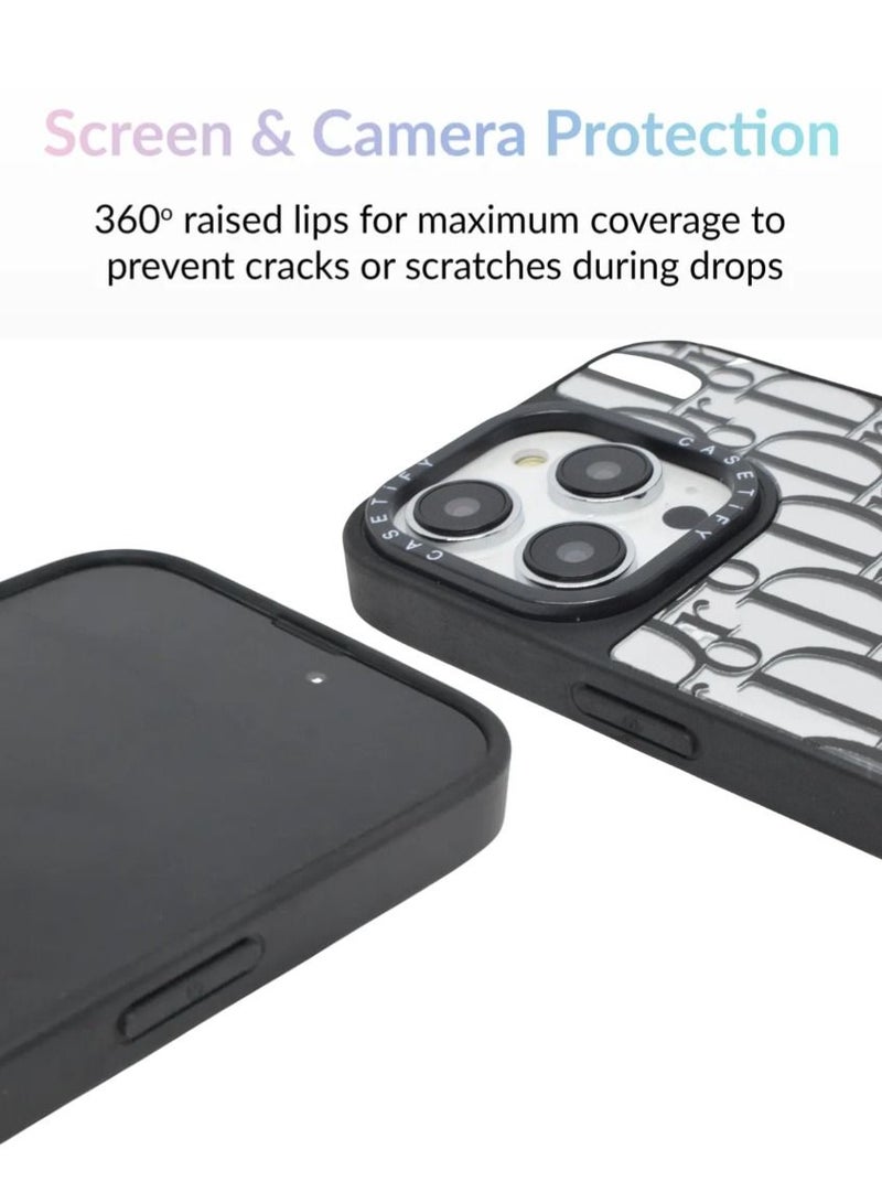 Casetify iPhone 13 Pro Max Cover 6.7 inch Hard Anti-Explosion Back Ultra Thin Anti-Scratch and Anti-Drop Case - Image 2