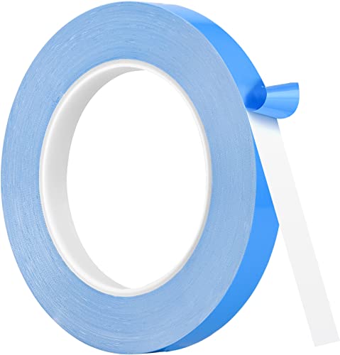 HOAOH Thermal Adhesive Tape, 25m x 10mm x 0.20mm Double Side Thermal Tapes Cooling Heatsink Pad Apply to LED, IGBT IC Chip Computer CPU GPU Modules MOS Tube SSD Drives - Image 1