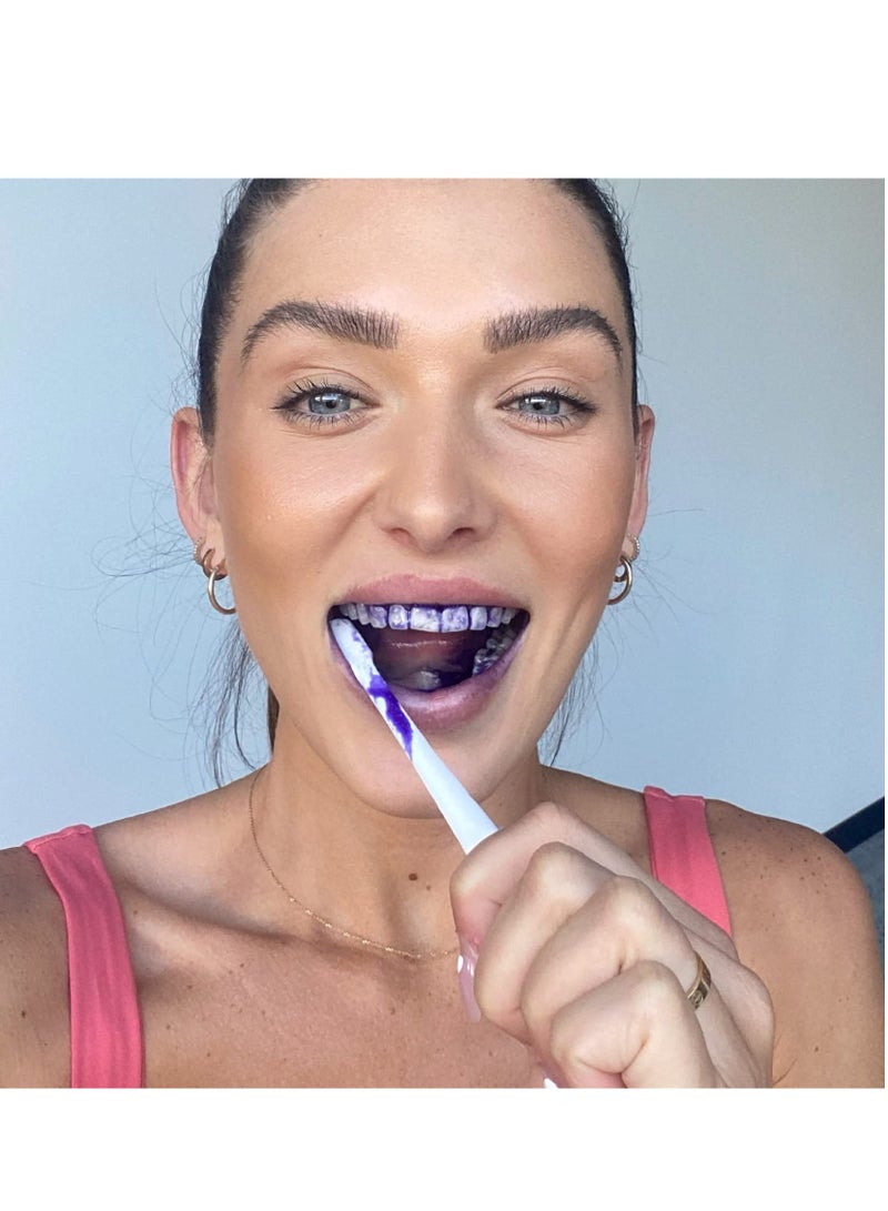 HiSmile 2 pieces Hismile v34 Colour Corrector, Purple Teeth Whitening, Tooth Stain Removal, Teeth Whitening Booster, Purple Toothpaste, Colour Correcting, Hismile V34, Hismile Colour Corrector, Tooth Colour C - Image 2