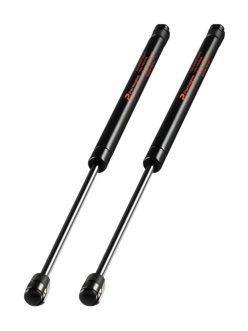 PAMAGOO C1604445 17 Inch 55Lb Gas Strut Shock 172 Gas Spring for Leer ARE Snogtop Truck Topper Camper Shell Window Tool Box Cap Replacement Lift SupportSet 2