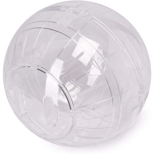 SAVIC Runner Exercise Ball for Small Pets – 12cm Transparent Hamster Ball for Guinea Pigs, Mice, Gerbils, Kittens & Small Dogs Safe & Fun Workout Toy for Active Playtime Indoors - Image 4