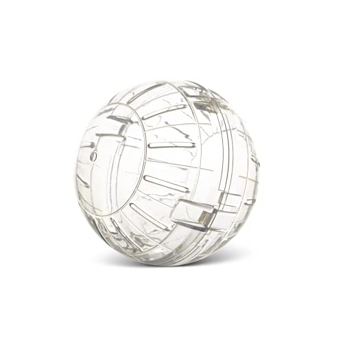 SAVIC Runner Exercise Ball for Small Pets – 12cm Transparent Hamster Ball for Guinea Pigs, Mice, Gerbils, Kittens & Small Dogs Safe & Fun Workout Toy for Active Playtime Indoors - Image 2