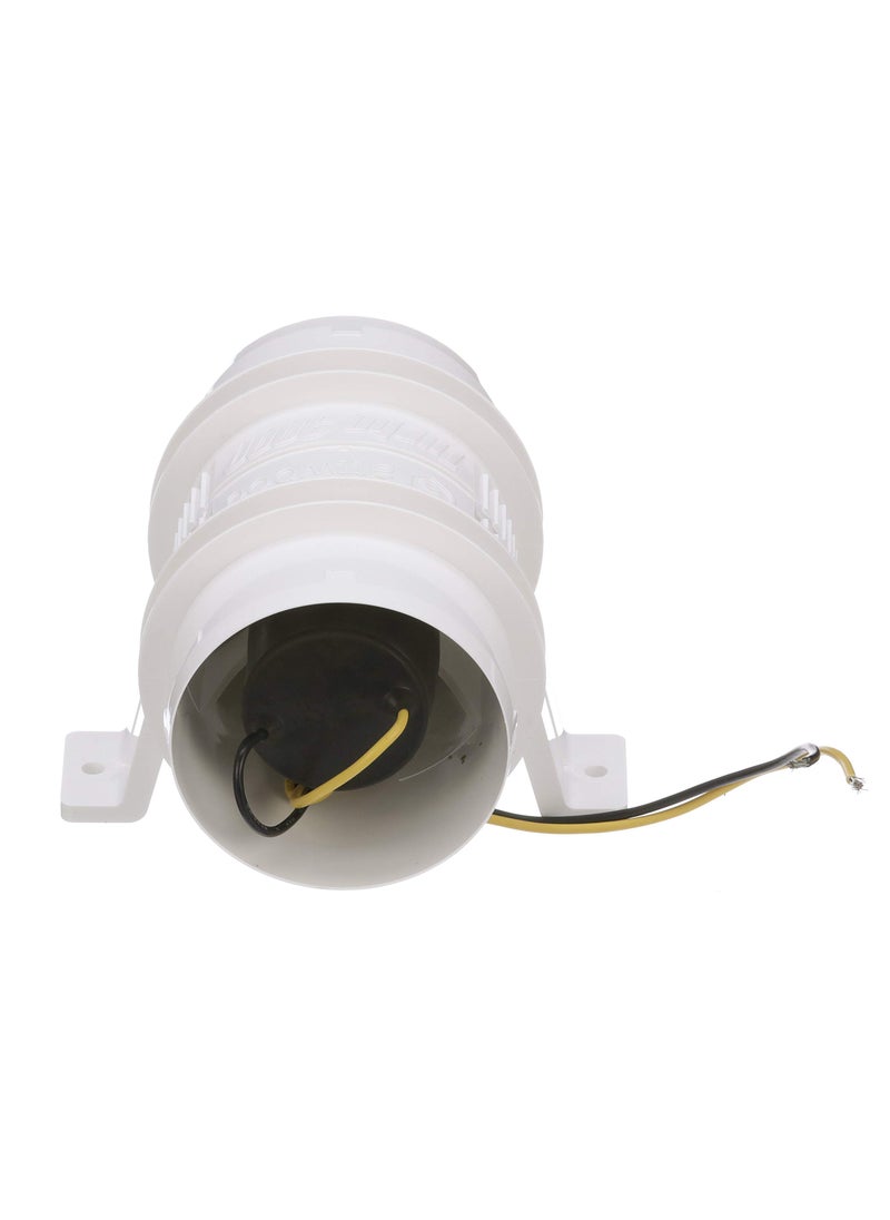 attwood Attwood 1733-4 Turbo 3000 Series In-Line Bilge Blower, For 3-Inch Interior Diameter Vent Hose, Water Resistant, 12-Volt  - Image 4