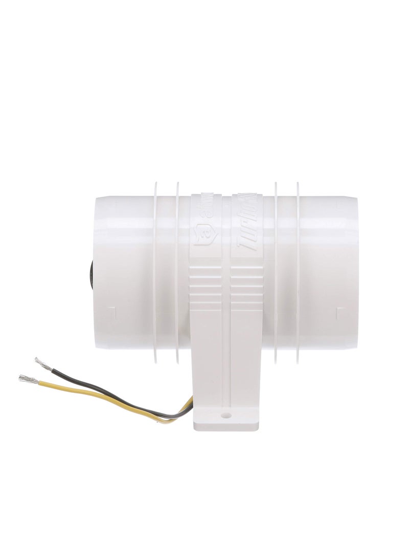 attwood Attwood 1733-4 Turbo 3000 Series In-Line Bilge Blower, For 3-Inch Interior Diameter Vent Hose, Water Resistant, 12-Volt  - Image 5