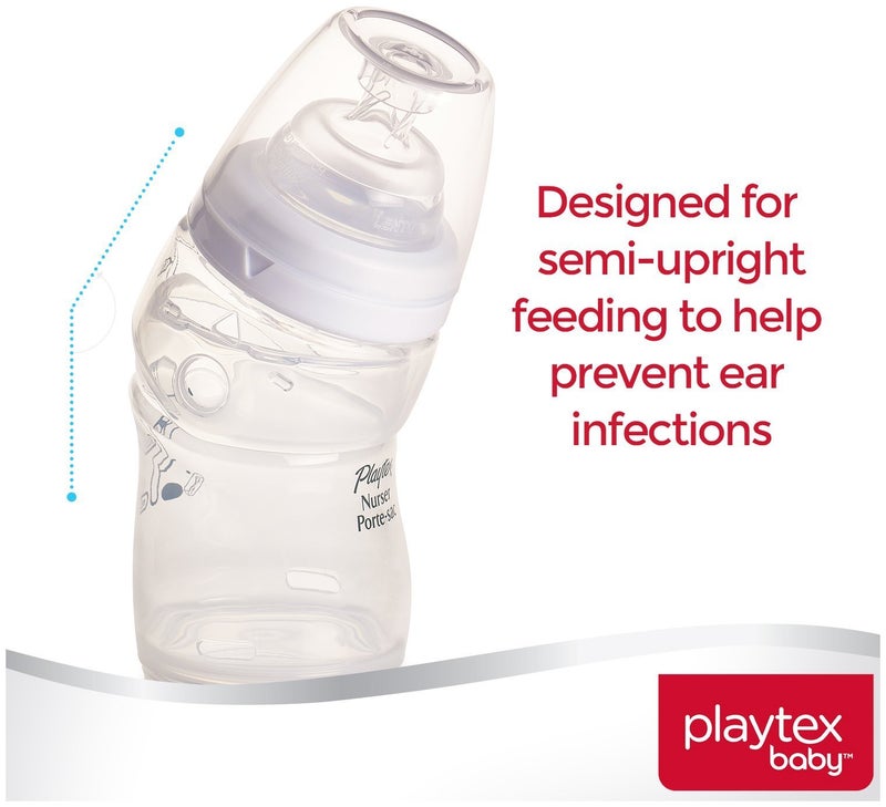 Playtex BPA Free Premium Nurser Bottles with Drop in Liners, 3 Count - Image 4