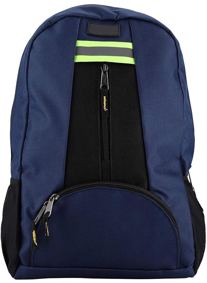PROMASS promass Tools Backpack,1680D Oxford Cloth Fabric Waterproof Multi-pocket 15kg High Load Capacity Tools Backpack Wear-Resistant Bag for Electrician Plumber Repairman(Blue)  - Image 1
