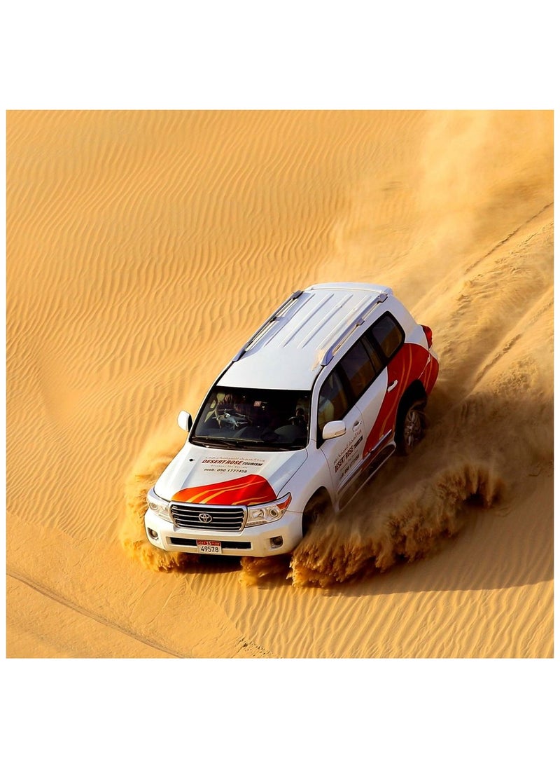 Dreamdays Dreamdays Evening Desert Safari Adventure Vocuher in Abu Dhabi with Dinner for 1 Person  - Image 3