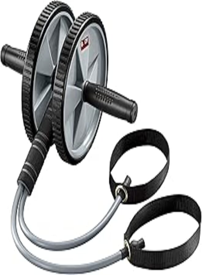 Body Sculpture BB-705 Exercise Wheel with Bungee Cords
