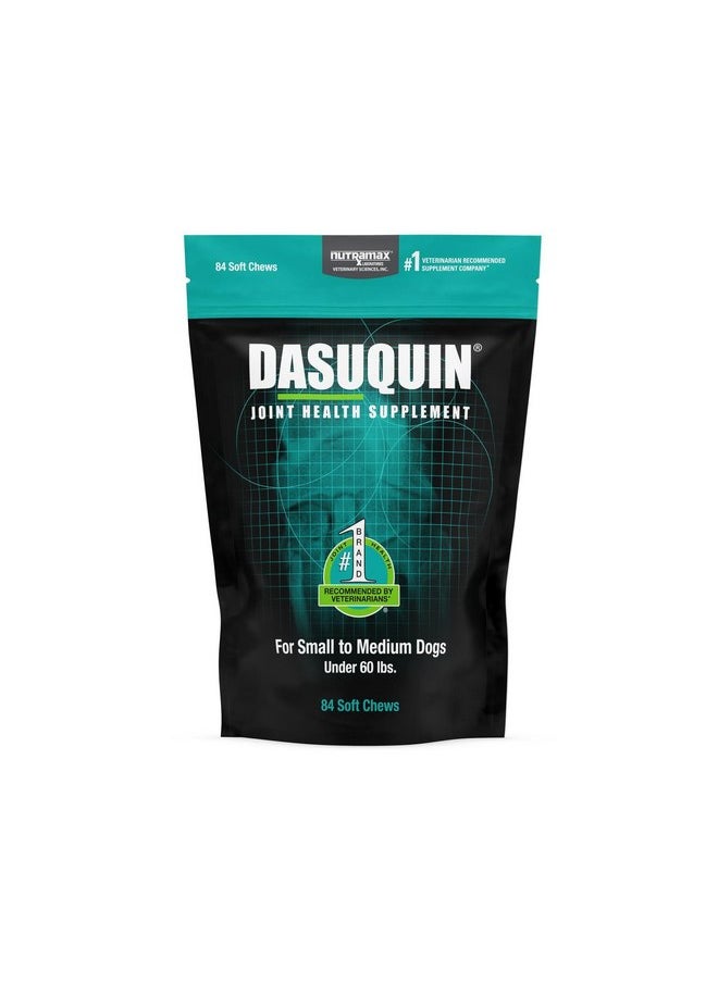 Nutramax Laboratories Nutramax Laboratories Dasuquin Joint Health Supplement for Small to Medium Dogs - With Glucosamine, Chondroitin, ASU, Boswellia Serrata Extract, Green Tea Extract, 84 Soft Chews  - Image 1