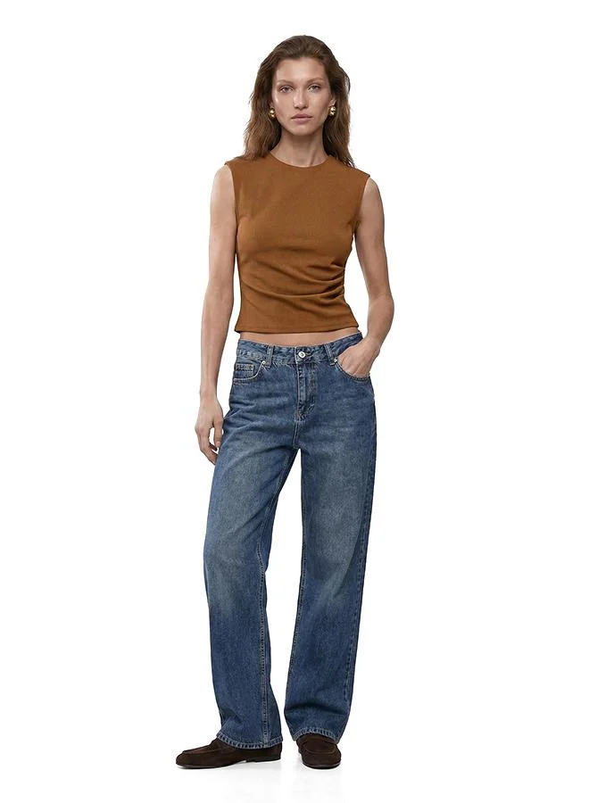 Crew Neck Blouse