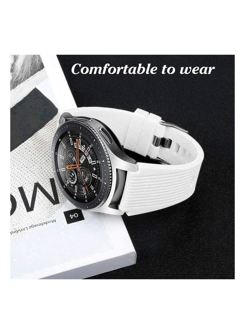 Soft Silicone Bands Bracelet Sports Strap for Men & Women Samsung Gear S3 Frontier Watch 4 Bands 46mm - Image 5