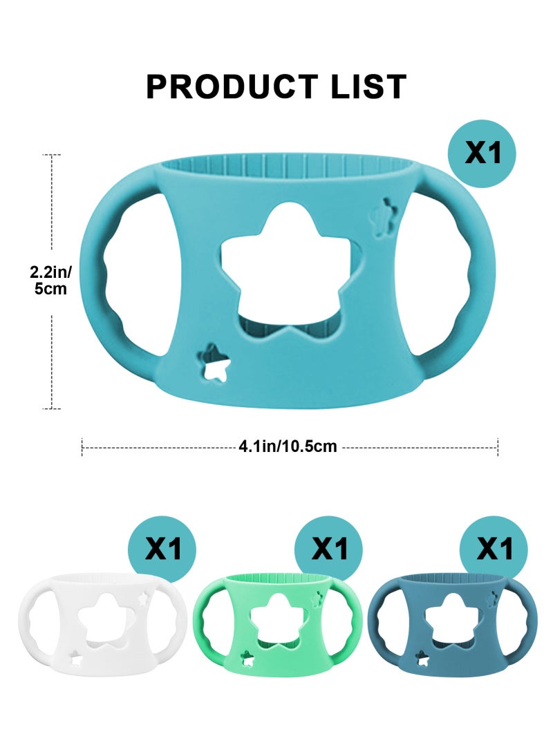 أوربازار 4 قطع مقابض زجاجات لزجاجات فيليبس أفنت ناتشورال، حامل زجاجات - Image 2