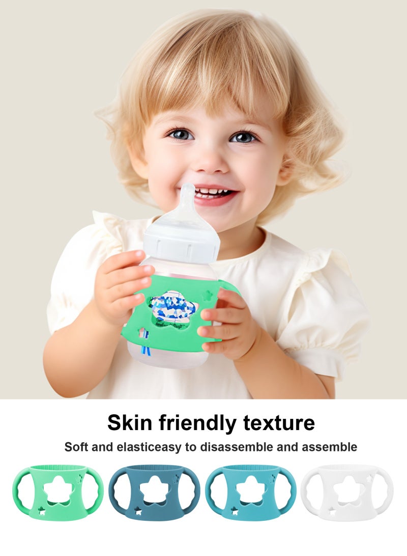 أوربازار 4 قطع مقابض زجاجات لزجاجات فيليبس أفنت ناتشورال، حامل زجاجات - Image 5