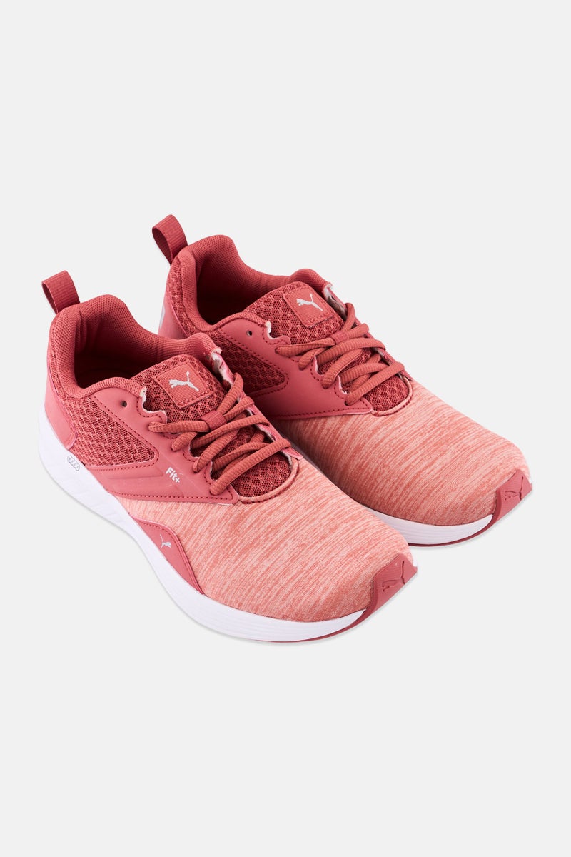 PUMA Kids Girl NRGY Comet Lace Up Outdoor Shoes, Heather Pink - Image 3