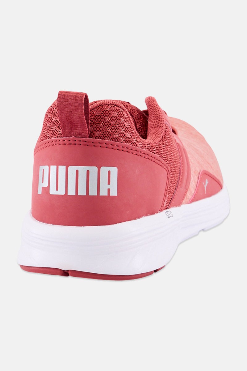 PUMA Kids Girl NRGY Comet Lace Up Outdoor Shoes, Heather Pink - Image 2
