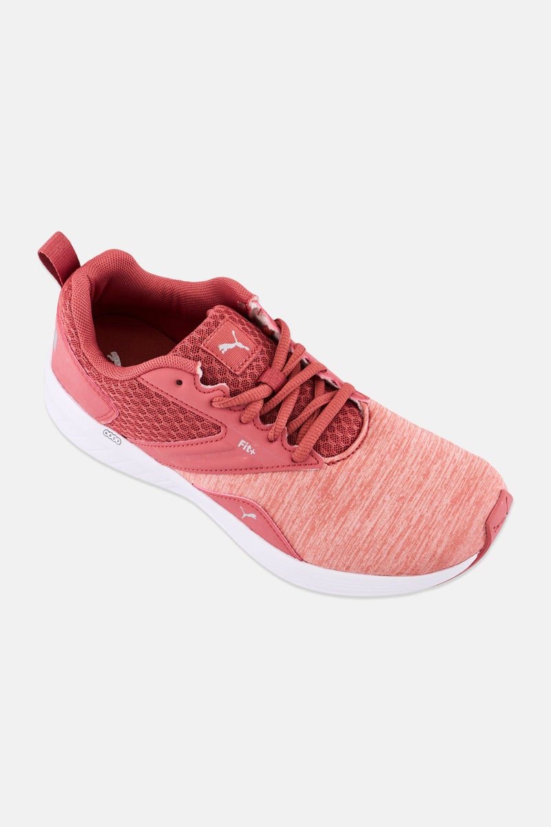 PUMA Kids Girl NRGY Comet Lace Up Outdoor Shoes, Heather Pink - Image 1