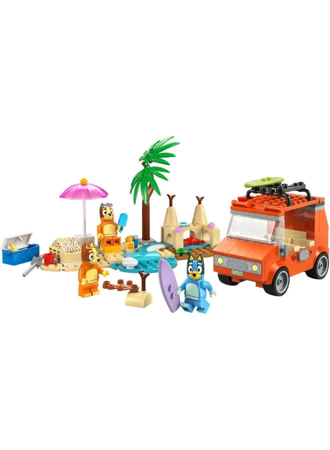 LEGO Bluey Bluey's Beach & Family Car Trip 11202 (133) Pieces