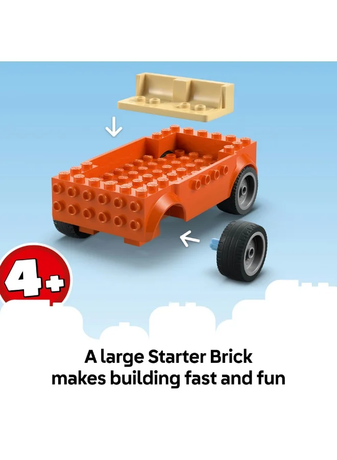 LEGO Bluey Bluey's Beach & Family Car Trip 11202 (133) Pieces