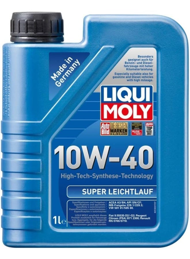 Liqui Moly Super Leichtlauf Ant.Fric.Oil 10W40 1L - Image 1