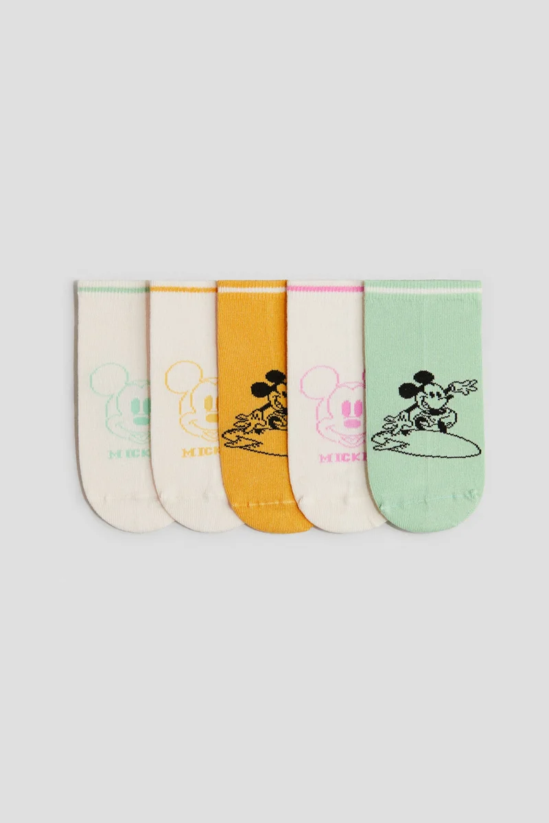 H&M 5-pack intarsia motif socks