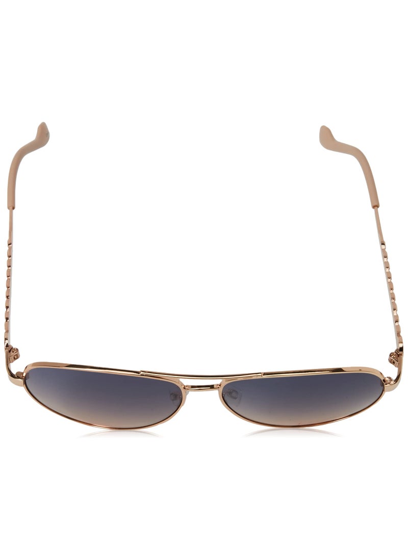 Jessica Simpson Jessica Simpson Women's J5702 Elegant Metal Aviator Pilot Sunglasses with UV400 Protection- Glamorous Lightweight Sunglasses for Women, 61mm  - Image 4